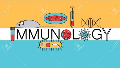 74818481 immunology word formed by research icons stock vector illustration of dna petri dish virus bacteria