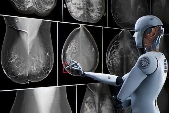 متوجه شدن سرطان سینه توسط درد تاریک هوش مصنوعی